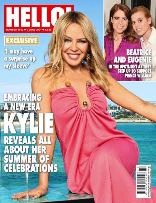 Kylie Minogue Cover Photoshoot for Hello Magazine, June 2024