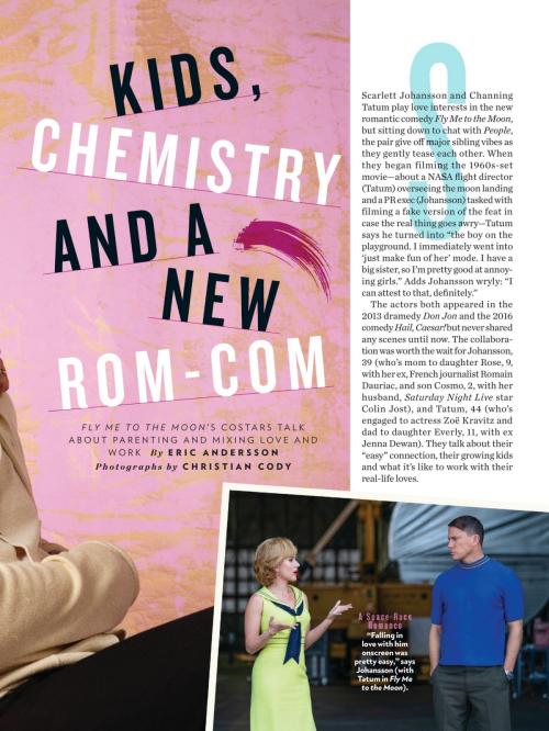 Scarlett Johansson Channing Tatum People Magazine July 2024 6