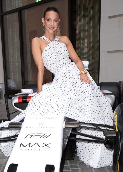 Sophie Hermann at Grand Prix Ball 2024 at Peninsula Hotel in London 2
