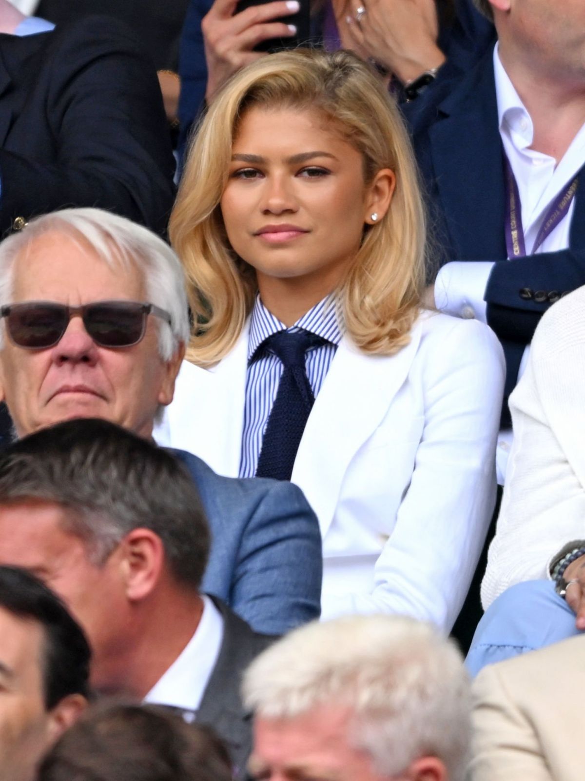 Zendaya Men Final Wimbledon Tennis Championships London Zendaya Men Final Wimbledon Tennis Championships London
