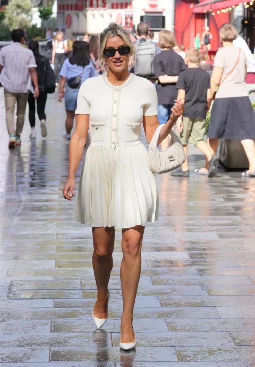 Ashley Roberts Arrives at Heart Radio London 2