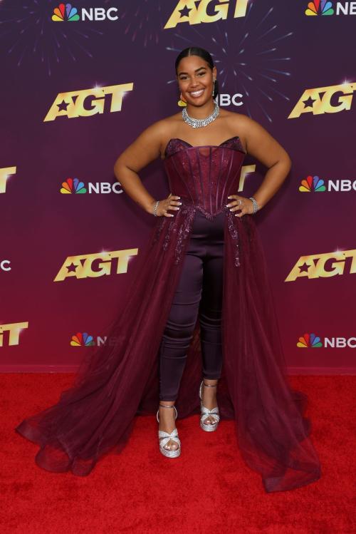 Brooke Bailey at America’s Got Talent Season 19 Live Show Red Carpet Los Angeles 1