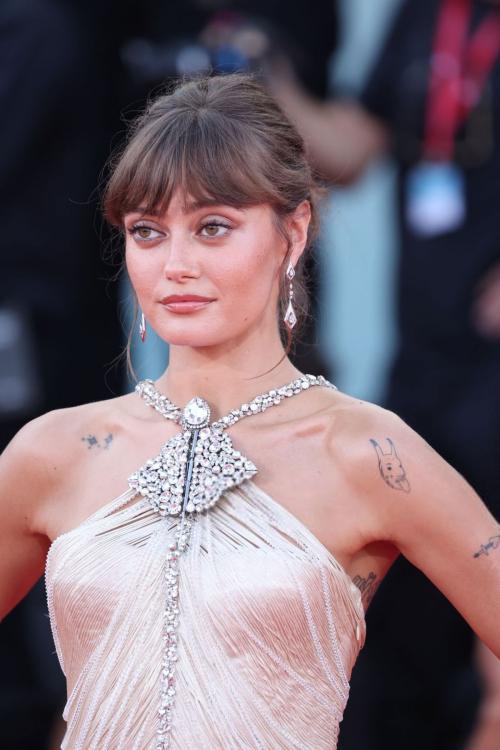 Ella Purnell at Babygirl Premiere at 81st Venice International Film Festival 2