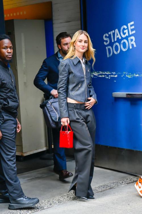 Grace Van Patten Leaves Good Morning America in New York 2