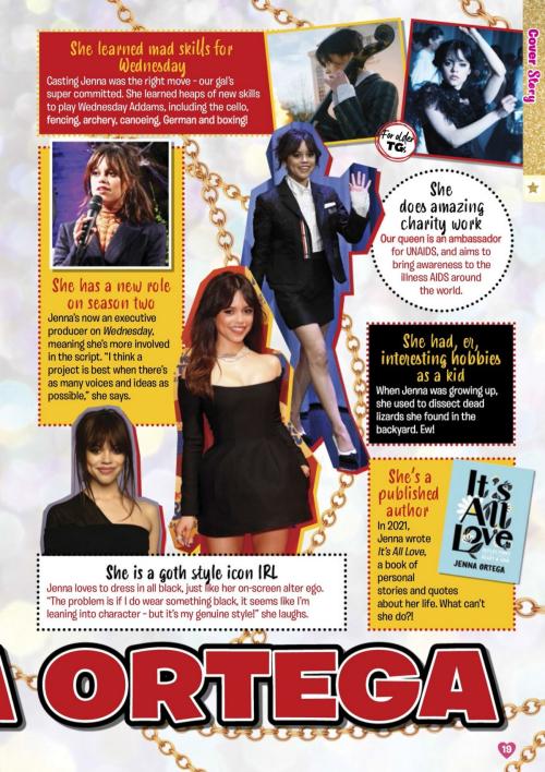 Jenna Ortega in Total Girl Magazine September 2024 1