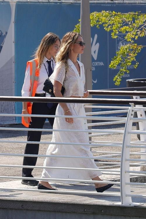 Lily James arrives in Venice for 81st Venice International Film Festival 6