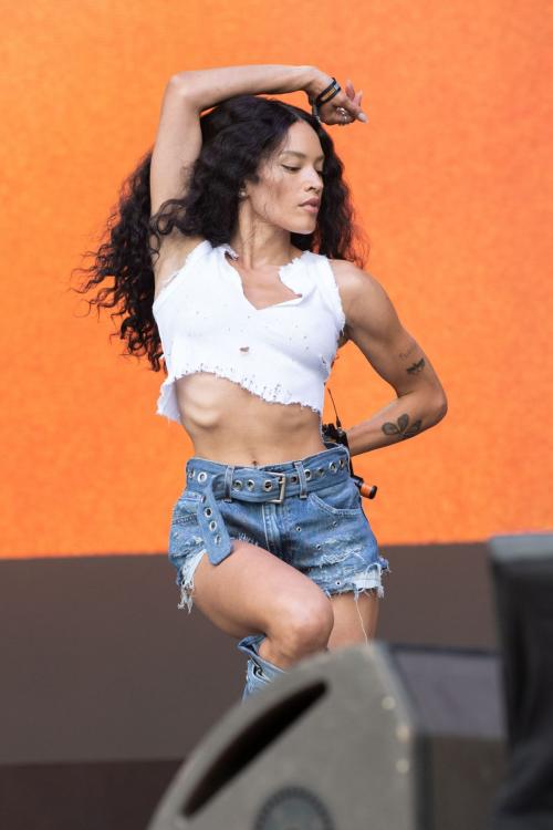 Mette Performs at Lollapalooza 2024 in Grant Park in Chicago