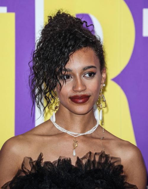 Paris Smith seen in Black Dress at National Reality TV Awards 2024 in London 2