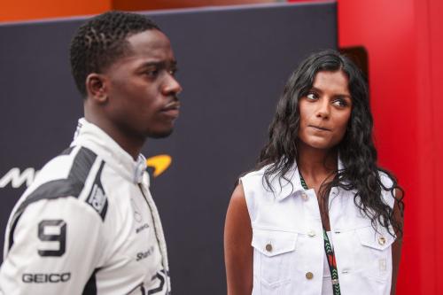 Simone Ashley at F1 Hungarian Grand Prix June 2024 3