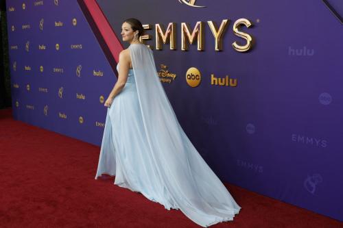 Abby Elliott at 76th Emmy Awards at Peacock Theatre in Los Angeles 2