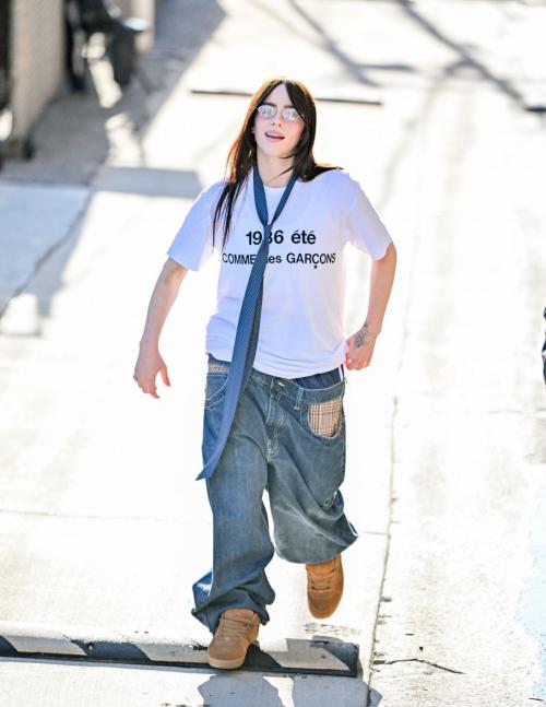 Billie Eilish leaves Jimmy Kimmel Live! in Los Angeles 3