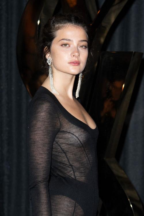 Blanca Soler at Saint Laurent Fashion Show, September 2024 2