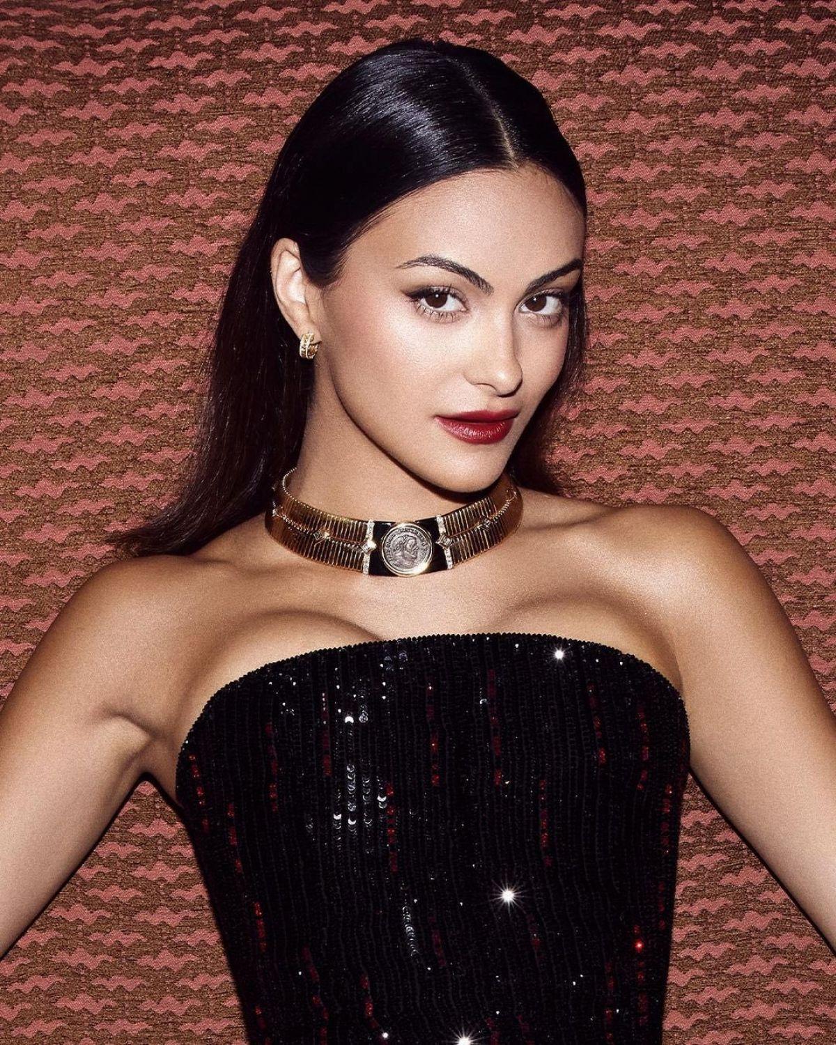 Camila Mendes – Armani Beauty Dinner Photoshoot, August 2024