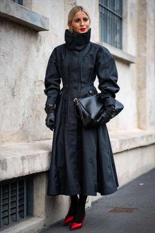 Caroline Daur Arrives at Prada Fashion Show at Milan Fashion Week 5