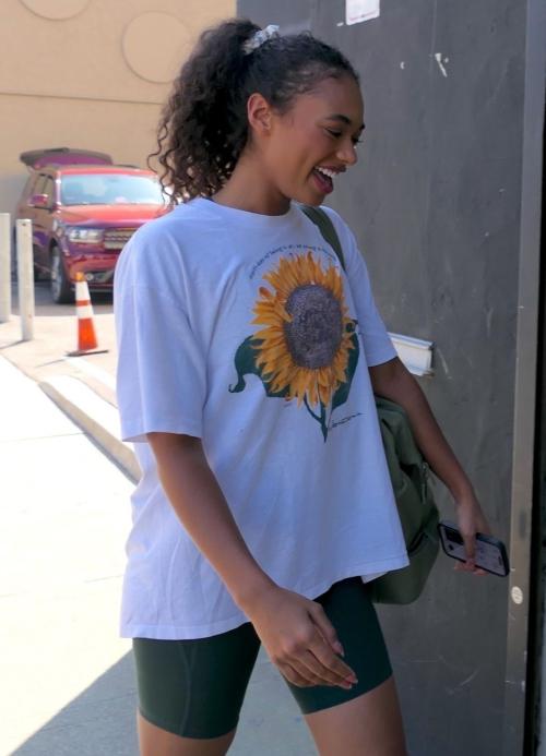 Chandler Kinney at Dancing With the Stars Rehearsals in Los Angeles, September 2024 5
