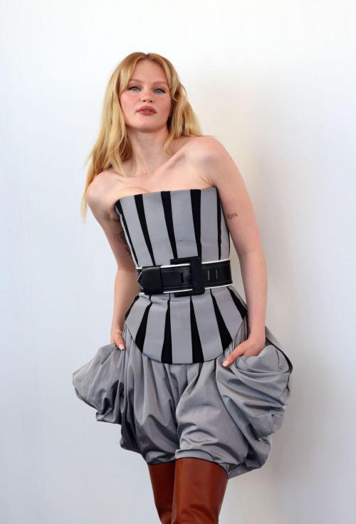 Emma Laird at The Brutalist Photocall at Venice International Film Festival 4