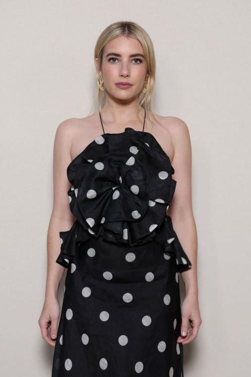 Emma Roberts at Zimmermann SS25 Fashion Show Paris Fashion Week, September 2024 9