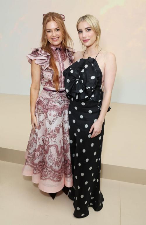 Emma Roberts at Zimmermann SS25 Fashion Show Paris Fashion Week, September 2024 5