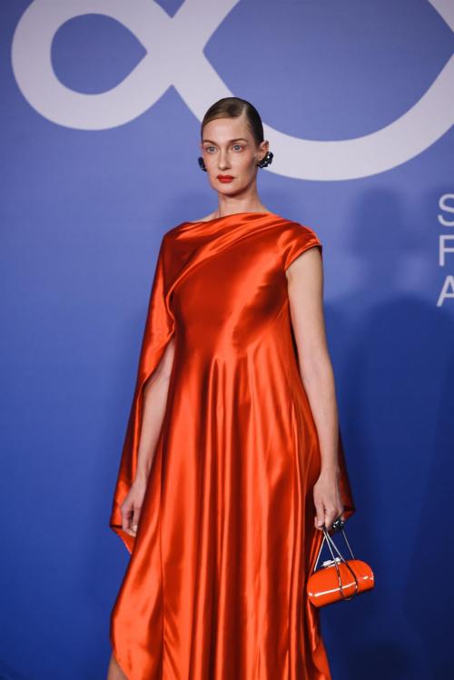 Eva Riccobono at CNMI Sustainable Fashion Awards at Milan Fashion Week 2