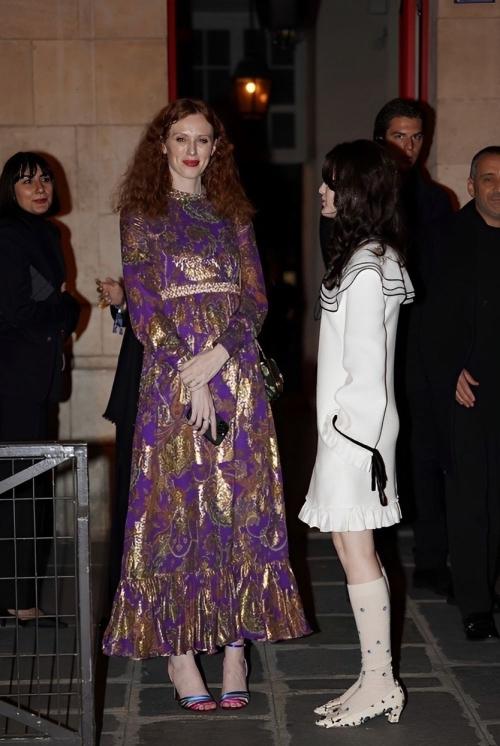 Florence Welch Arrives at Valentino After-Party Paris Fashion Week, September 2024 1