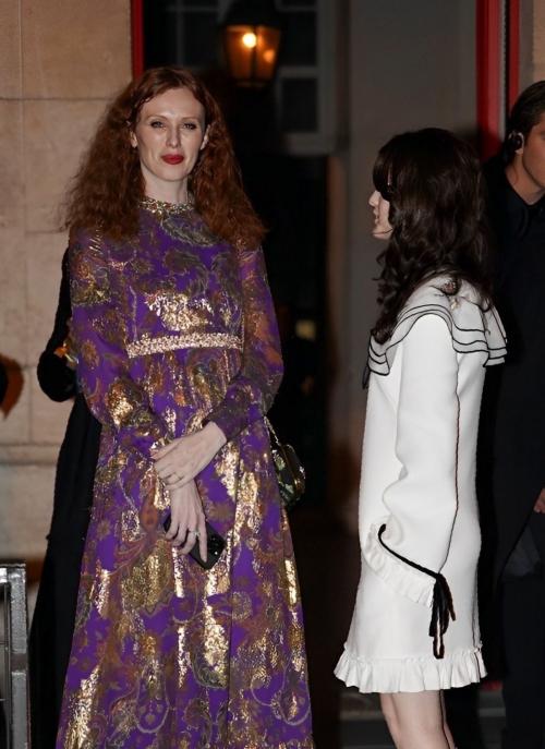 Florence Welch Arrives at Valentino After-Party Paris Fashion Week, September 2024 4