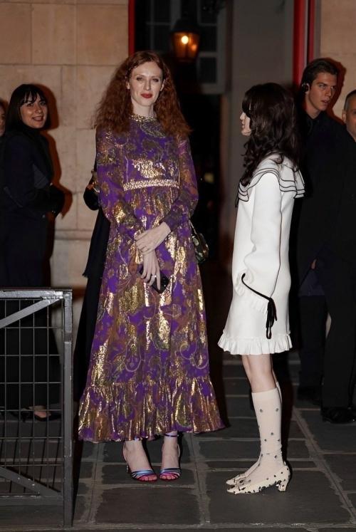 Florence Welch Arrives at Valentino After-Party Paris Fashion Week, September 2024 5