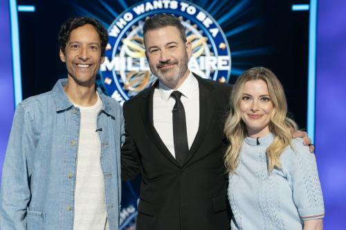 Gillian Jacobs at Who Wants To Be A Millionaire 6