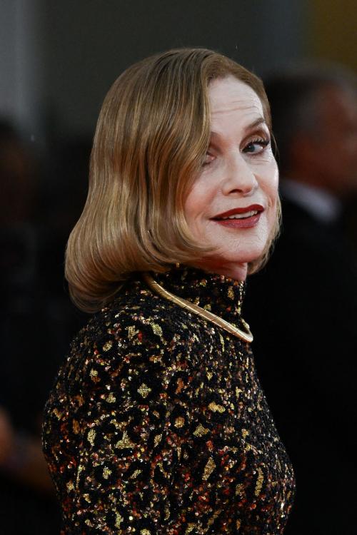 Isabelle Huppert at The Room Next Door Premiere at 81st Venice International Film Festival 1