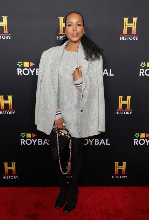 Kerry Washington at The History Channel