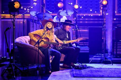 Lainey Wilson at Tonight Show Starring Jimmy Fallon 1