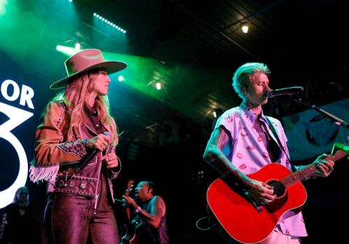 Lainey Wilson Performs at River On The Rooftop Concert in Nashville, September 2024 3