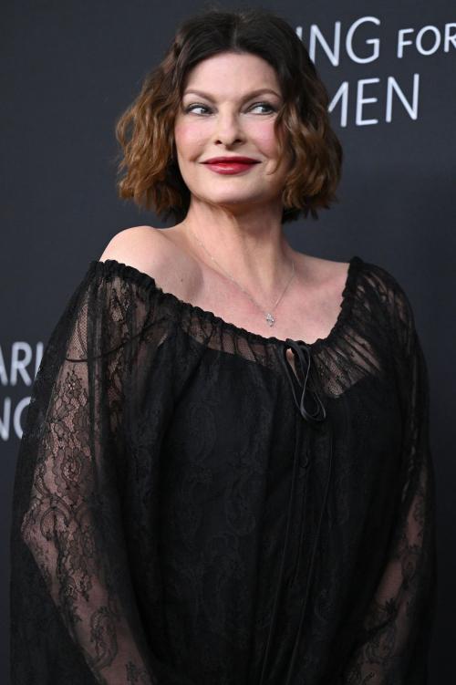 Linda Evangelista at Kering Foundation Caring For Women Dinner in New York 1