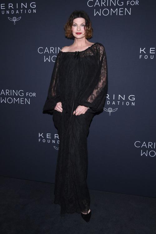 Linda Evangelista at Kering Foundation Caring For Women Dinner in New York 4