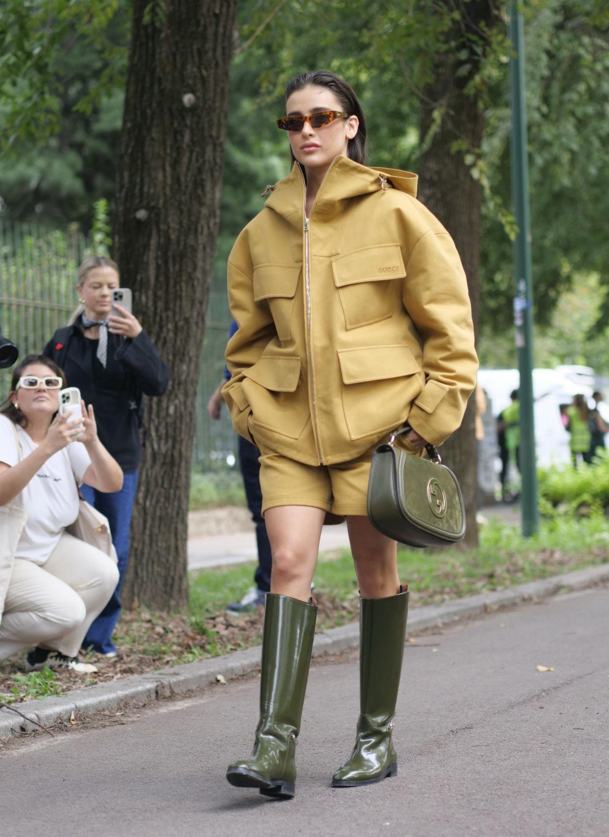 Livia Nunes Marques Attends Gucci Show in Milan Livia Nunes Marques Attends Gucci Show in Milan
