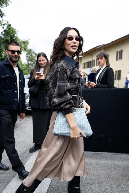 Matilda De Angelis at Fendi Fashion Show in Milan, September 2024 2
