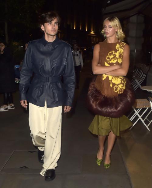Mia Regan Leaves a Vogue Event in London 4