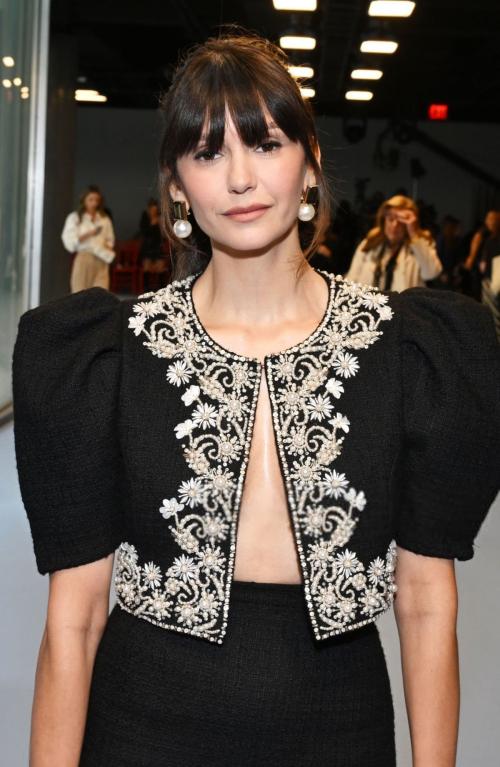 Nina Dobrev Carolina Herrera Fashion Show NYFW New York September 2024 5