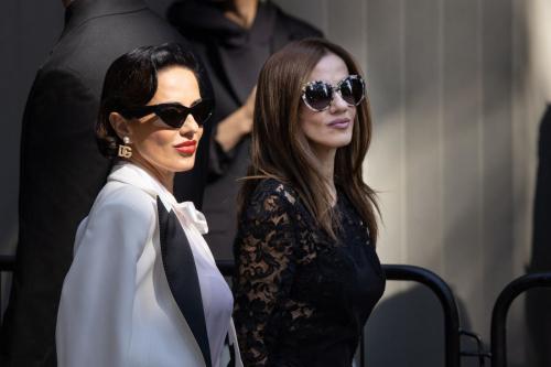 Paola and Chiara Iezzi at Dolce & Gabbana Show in Milan 5