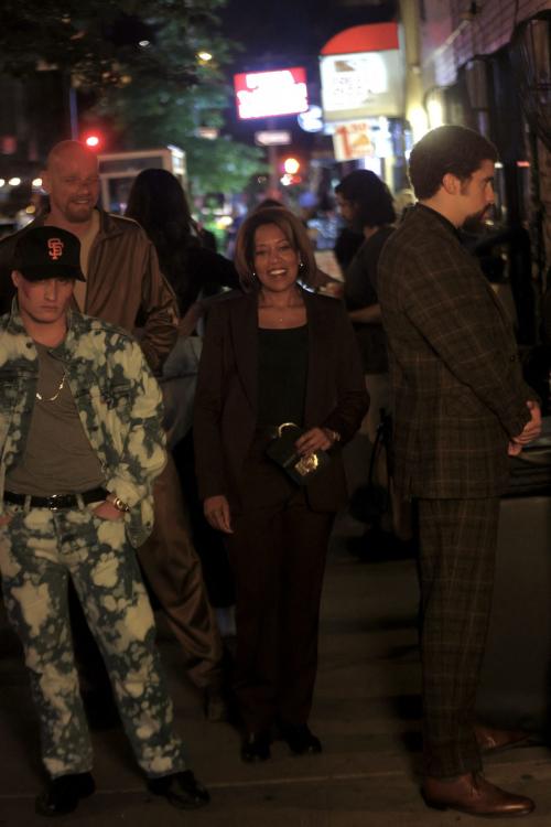 Regina King on Set of Caught Stealing in New York, September 2024 5