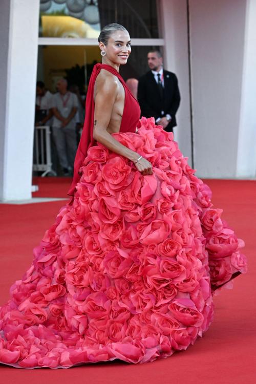 Rose Bertram at Queer premiere at 81st Venice International Film Festival