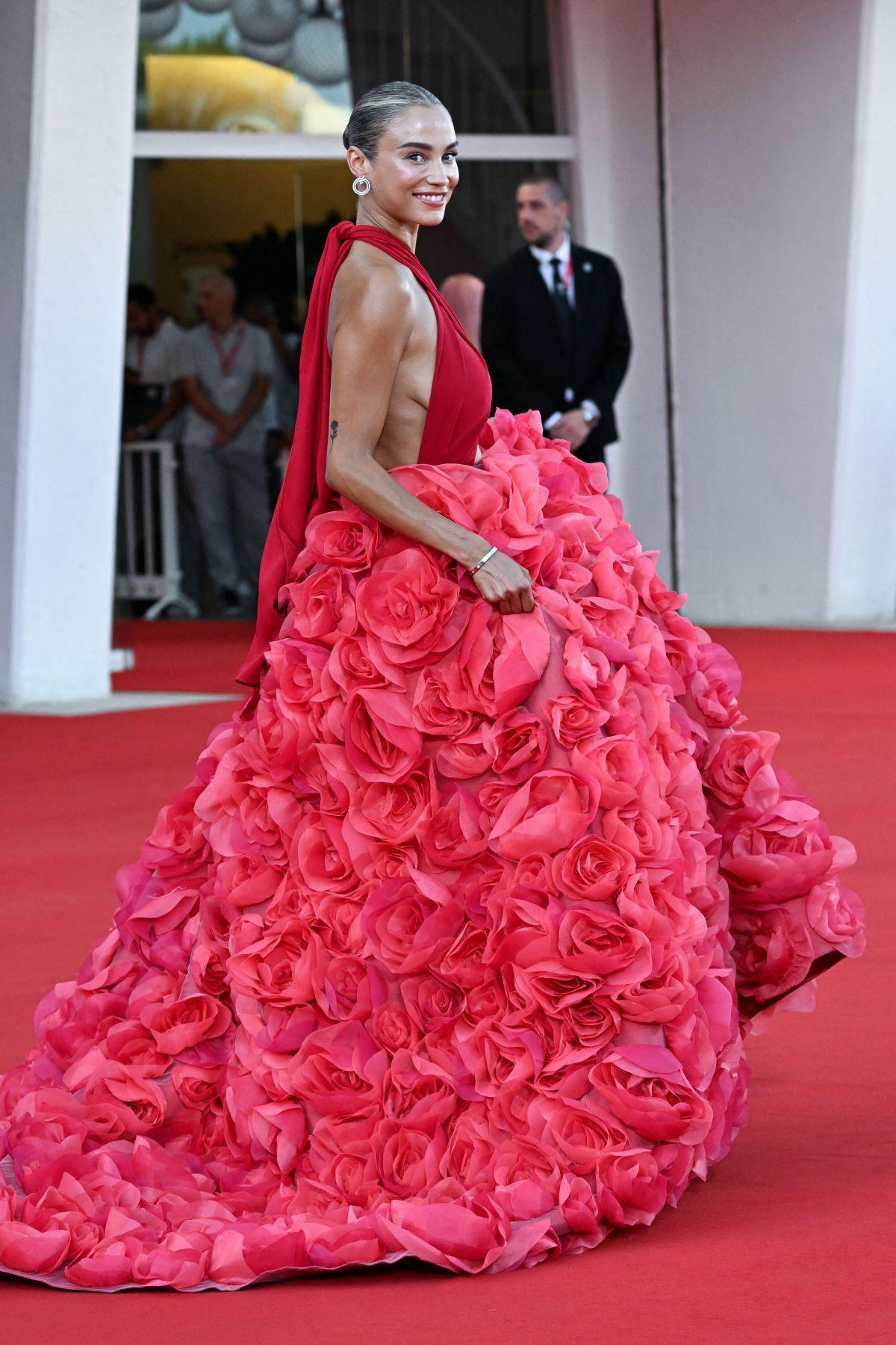 Rose Bertram at Queer premiere at 81st Venice International Film Festival