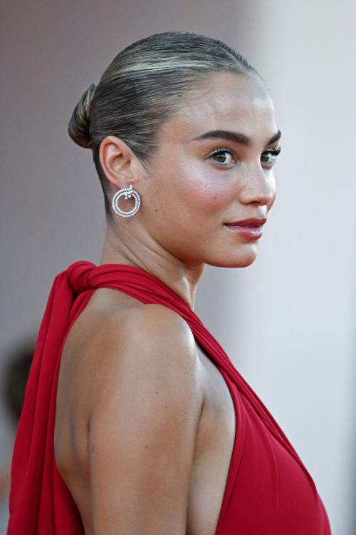 Rose Bertram at Queer premiere at 81st Venice International Film Festival 2