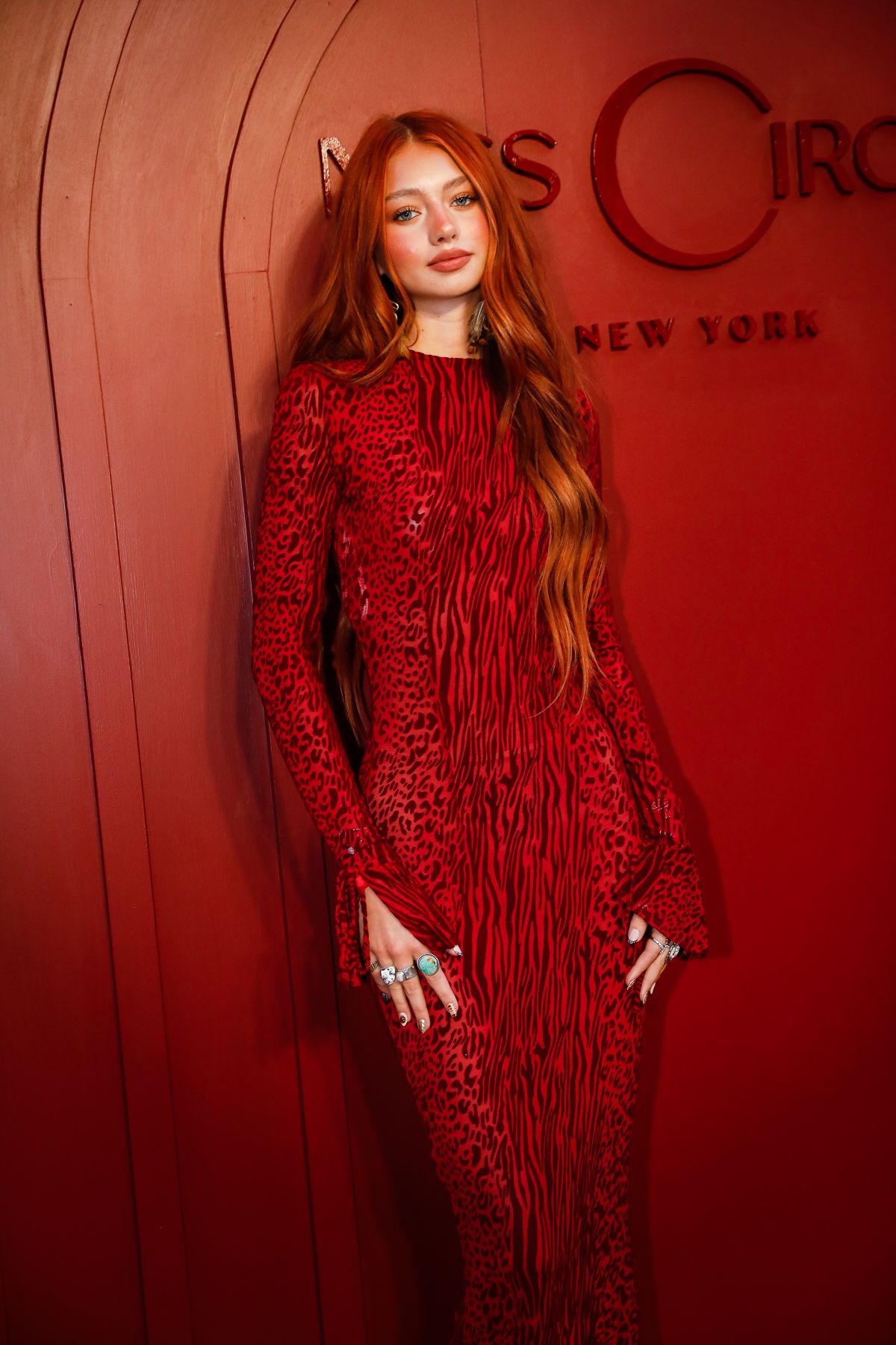 Sicily Rose at Miss Circle NYFW Red Label Launch Party in New York Sicily Rose at Miss Circle NYFW Red Label Launch Party in New York