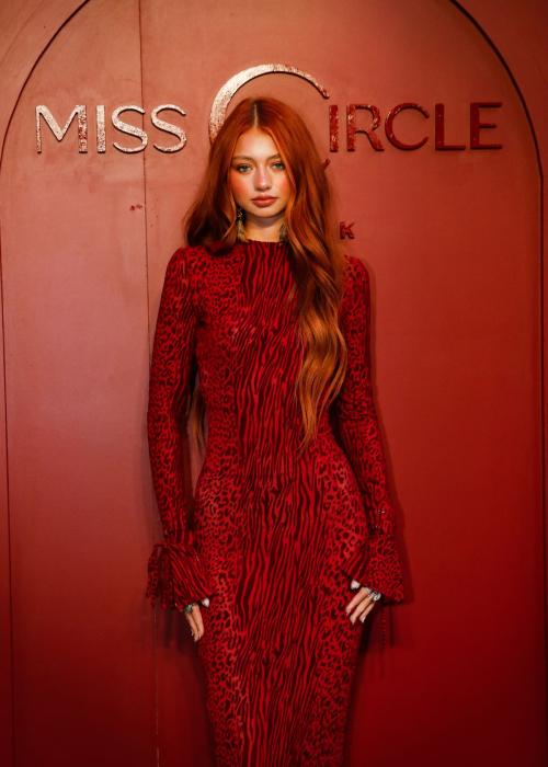 Sicily Rose at Miss Circle NYFW Red Label Launch Party in New York 2