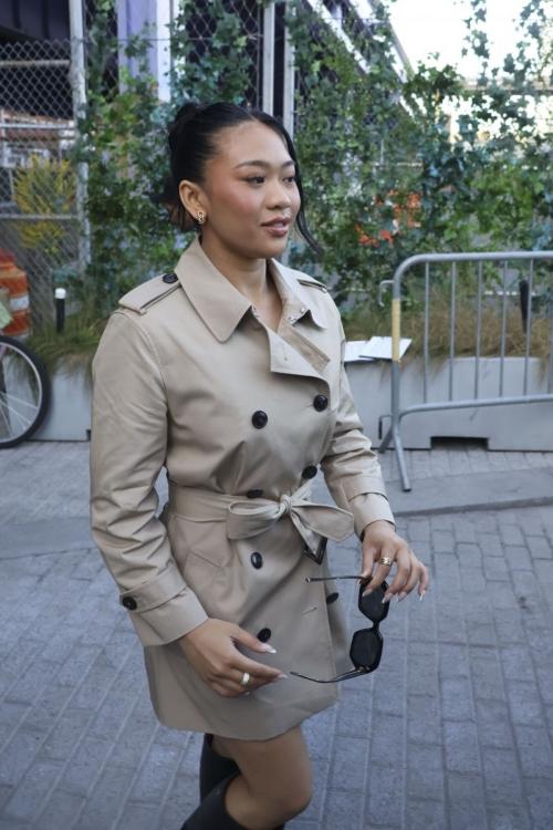 Sunisa Lee at Tommy Hilfiger Fashion Show in New York 5
