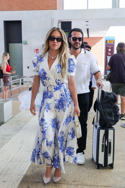 Sydney Sweeney and Jonathan Davino arrive at venice film festival 4