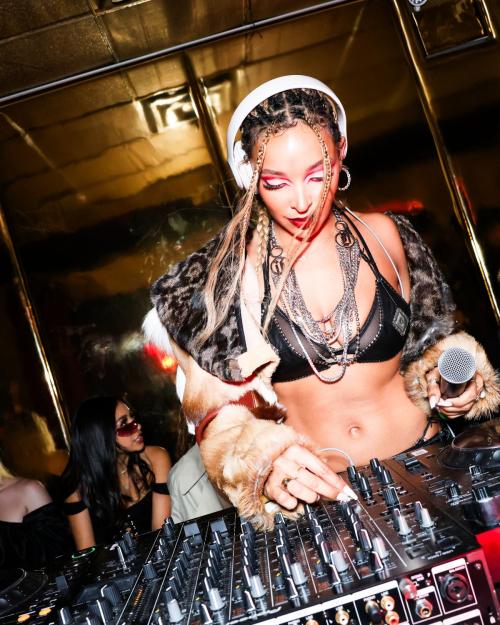 Tinashe at Christian Louboutin Beaute Hosts Party in New York 4