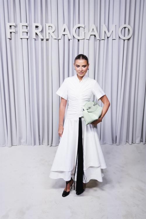 Veronica Ferraro at Ferragamo Show at Milan Fashion Week 1