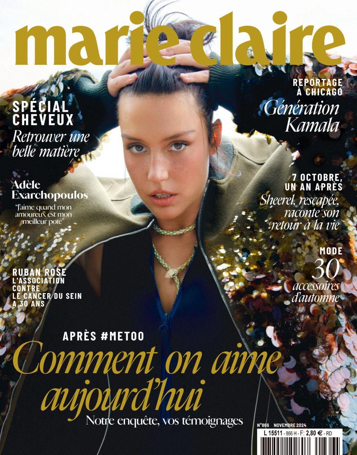 Adele Exarchopoulos in Marie Claire France, November 2024