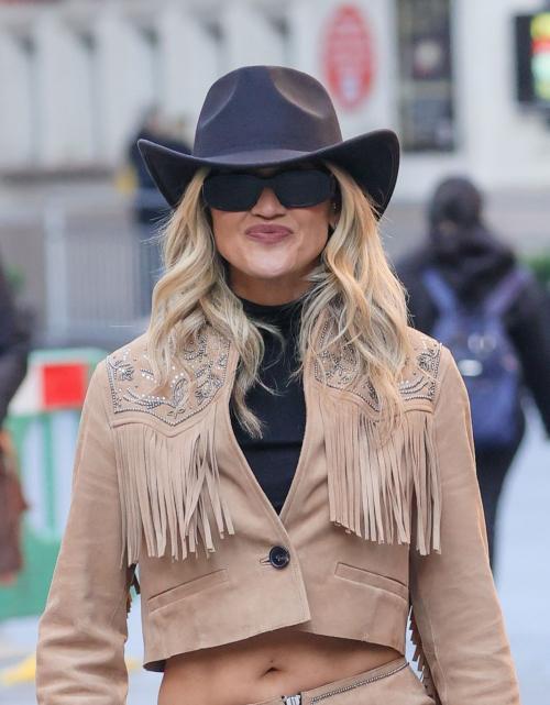 Ashley Roberts Arrives at Global Radio Make Some Noise Day, October 2024 4